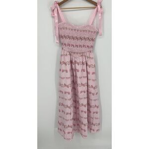 unknown brand Poplin Dress in Pink Floral